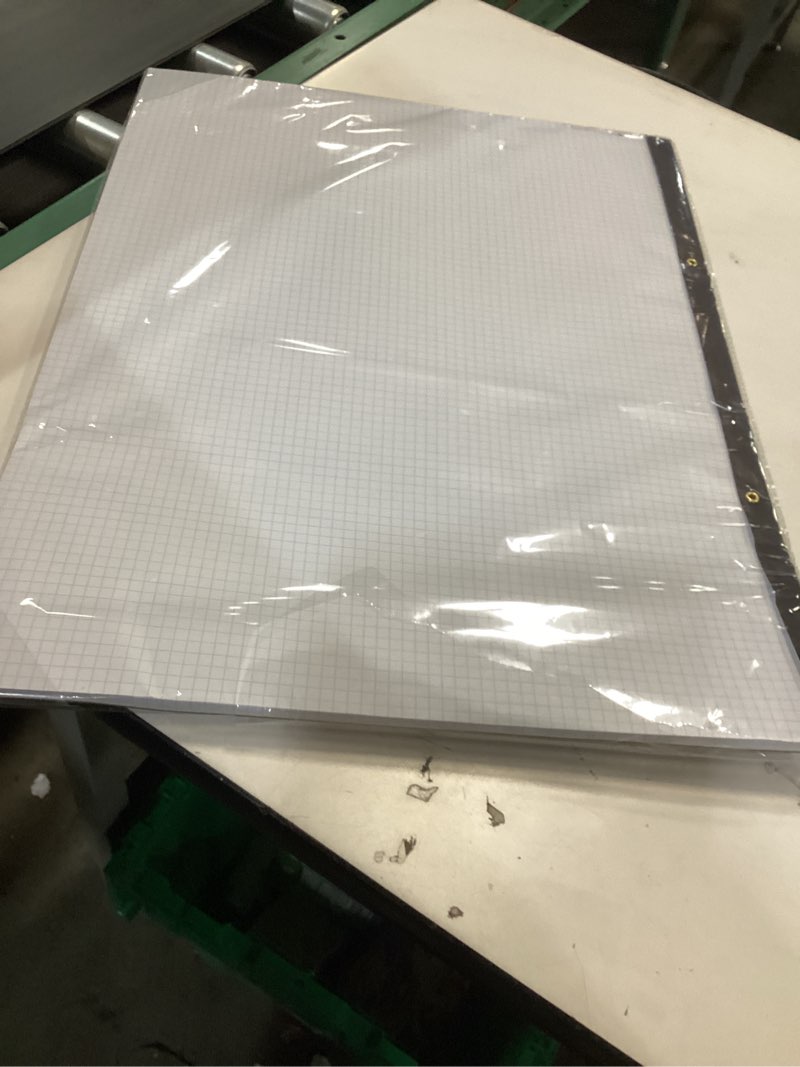 Condition photo showing Good Condition for Large Engineering Graph Paper - 22" x 17" Grid Paper, 50 Sheets/100 Pages, 4"x4" Blue Grid Paper Pad Giant Drafting Pad Sketching Graph Paper for Engineer Architect Designer Mathematician Draftsman 1-Pack