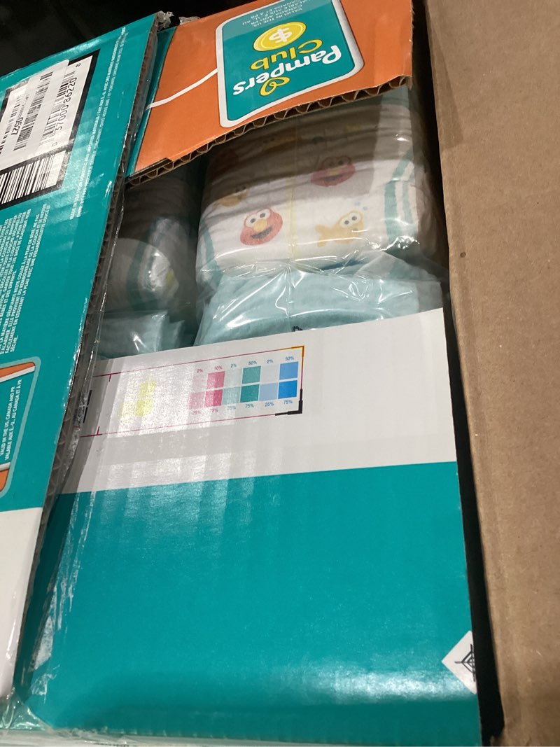 Condition photo showing New/Like New for pampers diapers - baby dry - size 0, 104 count, absorbent disposable newbort diaper (packaging may vary) newborn 104