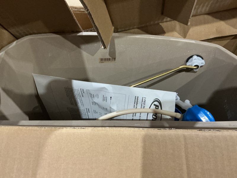 Condition photo showing New/Like New for proflo pf6112 calhoun toilet tank only - less seat - white