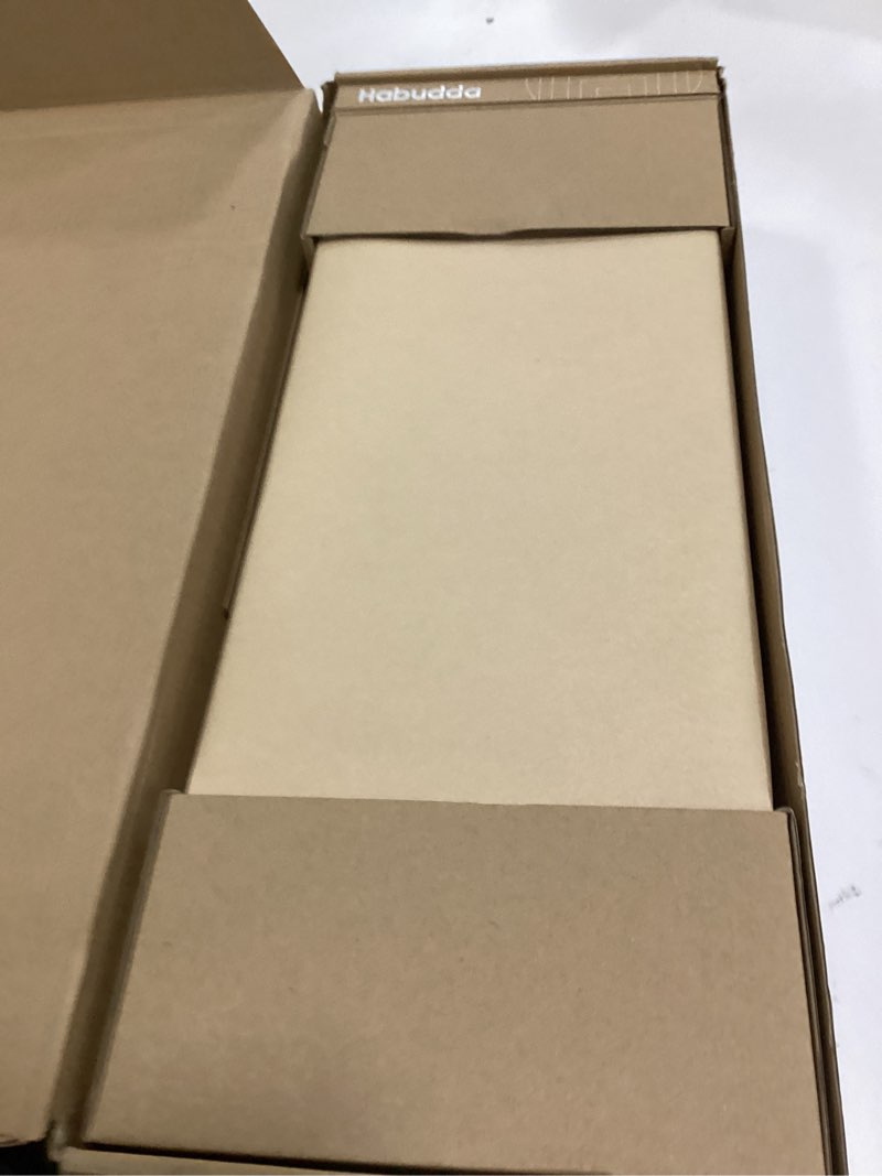 Condition photo showing Good Condition for Habudda Floating Shelves for Wall, Natural Wood Shelf Decor for Bathroom Kitchen Bedroom, Hanging Mounted Invisible Bracket, Small 17 inch, Rustic Burlywood Burlywood 17"×6.7"×1.6"