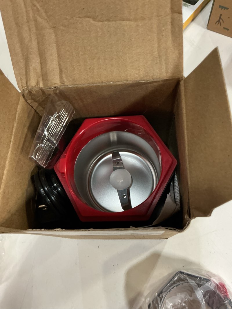 Condition photo showing Good Condition for cool knight electric pill crusher, suitable for grind and pulverize multiple pills, small or large medication and vitamin tablets to fine powder