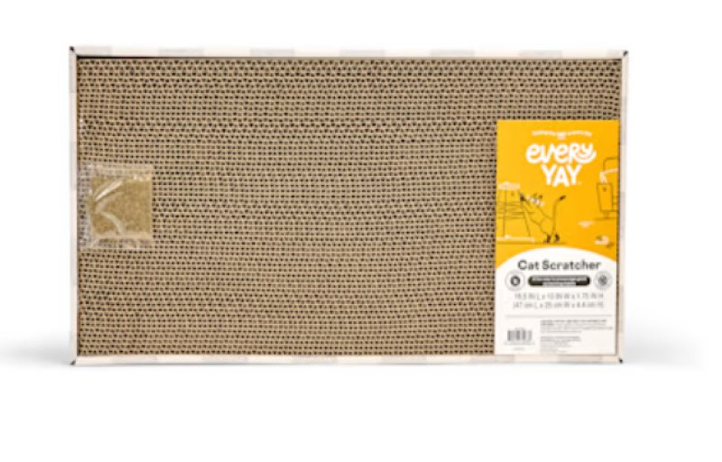 TOOCAT PET INDOOR CARDBOARD MATERIALS CAT SCRATCHERS (2PC Brown) (similar to stock photo)
