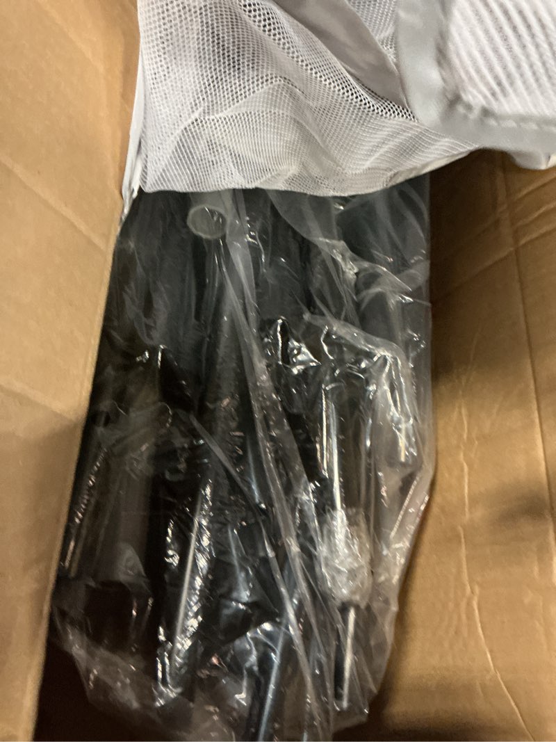 Condition photo showing As Is for Foldable Baby Playpen with Mat - Portable,Spacious & Sturdy Playpen for Babies and Toddlers,Quick 1-Minute Setup,Travel-Friendly, Collapsible Play Pen for Indoor and Outdoor Use (Grey, 50x50 inches) 50"x50"