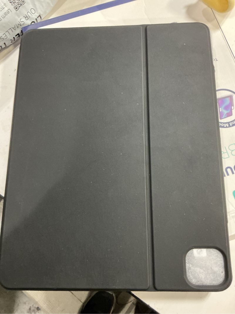 Condition photo showing Good Condition for ESR for iPad Pro 12.9 Inch Case (2022/2021), iPad Pro 12.9 Case 6th/5th Generation with Pencil Holder, Detachable Magnetic Cover, Vertical Stand, Auto Wake/Sleep, Rebound 360 Series, Durable Black