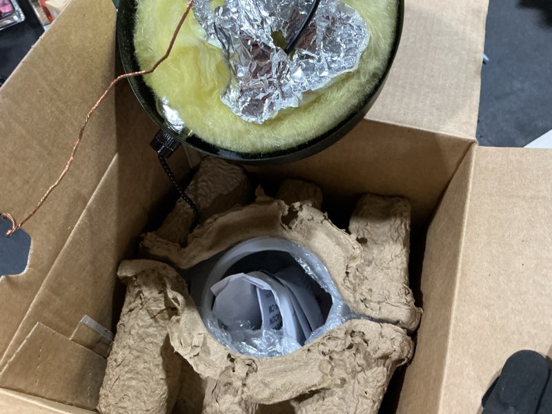 Condition photo showing Good Condition for project source 1-light 5.78-in matte black led, flush mount light
