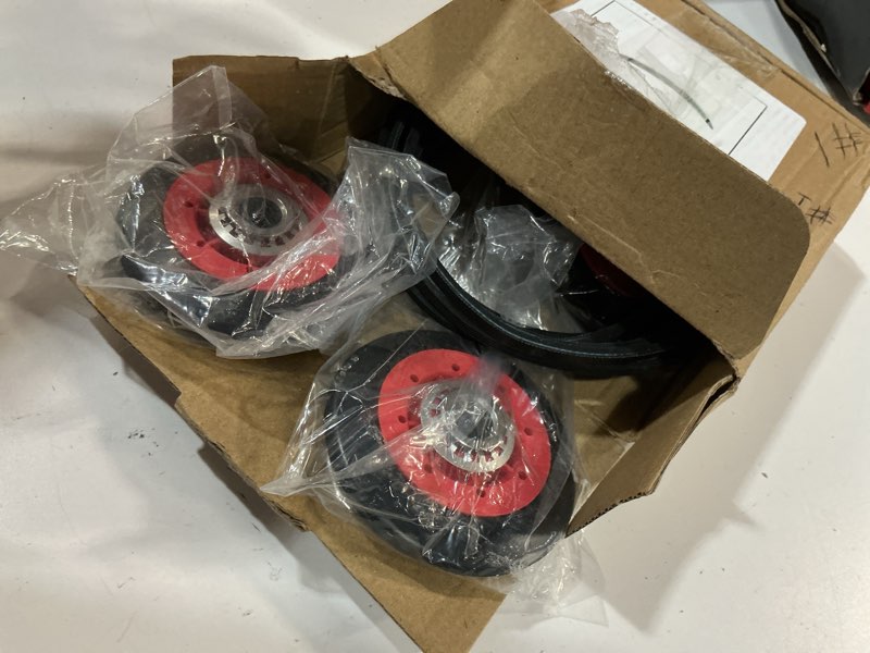 Condition photo showing As Is for upgraded 4392067 dryer repair kit with w10837240 idler pulley - replaces whirlpool cabrio duet maytag bravos xl kenmore elite, includes wpw10314173 & 661570v & 279640 - ami parts 4392067&w10837240