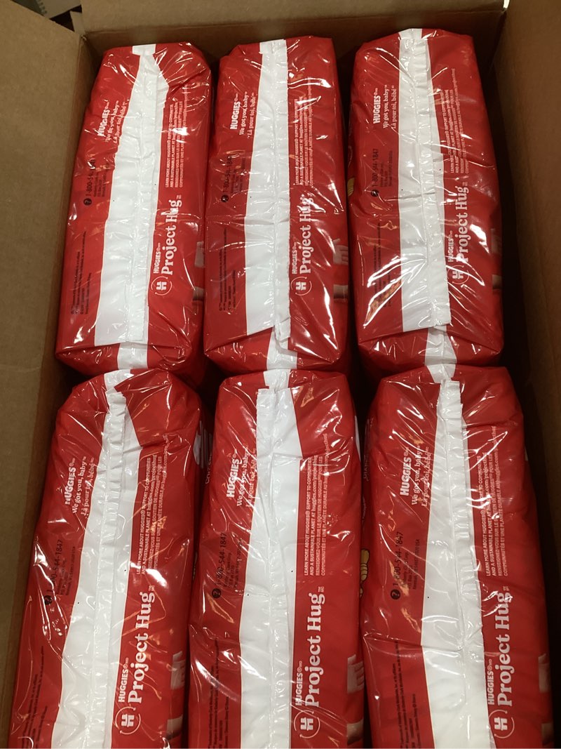 Condition photo showing Good Condition for Huggies Size 3 Diapers, Little Movers Baby Diapers, Size 3 (16-28 lbs), 168 Count (6 Packs of 28), Packaging May Vary