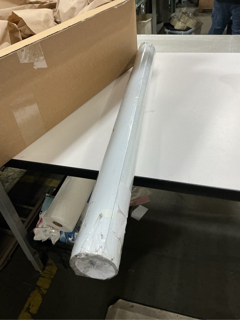 Condition photo showing Good Condition for Magnetic Whiteboard Contact Paper, 47" x 94" Stick on Magnetic Dry Erase White Board Sticker on Wall, Easy to Write for Kids Drawing, School, Office, Kitchen Fridge
