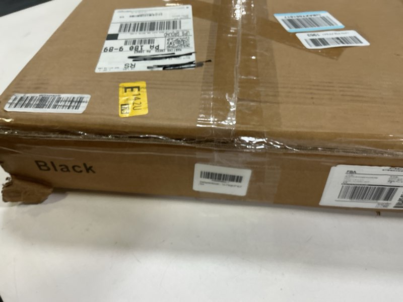 Condition photo showing New/Like New for Standing Desk Adjustable Height, Mobile Stand Up Desks with Wheels Small Computer Desk Rolling Desk, Portable Laptop Desk Black Standing Table Sit Stand Home Office Desks 16"x31.5" Height 27"-43.5"