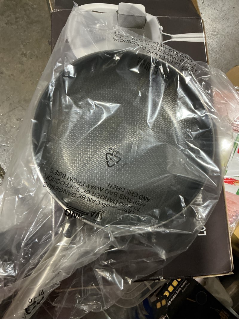 Condition photo showing New/Like New for Stainless Steel Nonstick Frying Pan, Hybrid Ceramic 10-Inch Frying Pan, Stay-Cool Handle, PFAS & PFOA PTFE Free, Dishwasher & Oven Safe, Scratch-Resistant, Compatible with Induction & All Cooktops