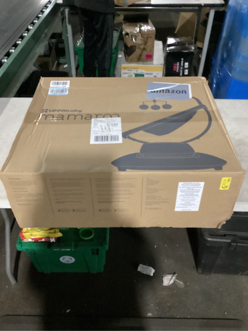 Condition photo showing Good Condition for uppababy mamaroo smart swing – customizable soothing modes with motionsync technology – infant recline + bluetooth enabled – included newborn insert – stella (grey mélange)