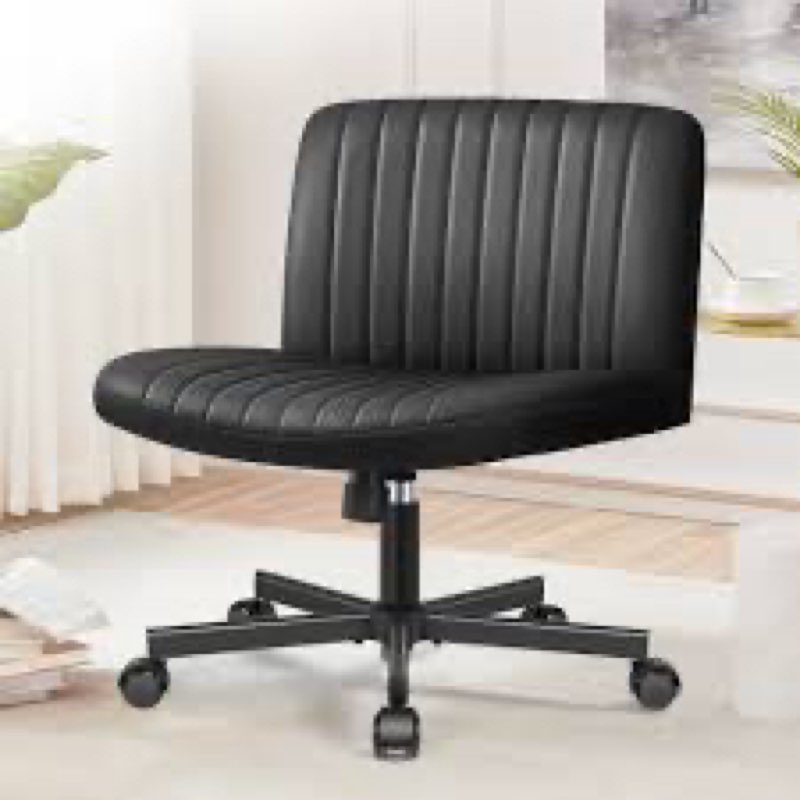 (Different color )Wheeled Wide Seat Leisure Office Chair
