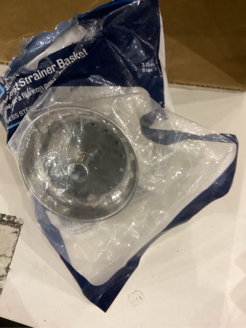 Fixed poststrner basket