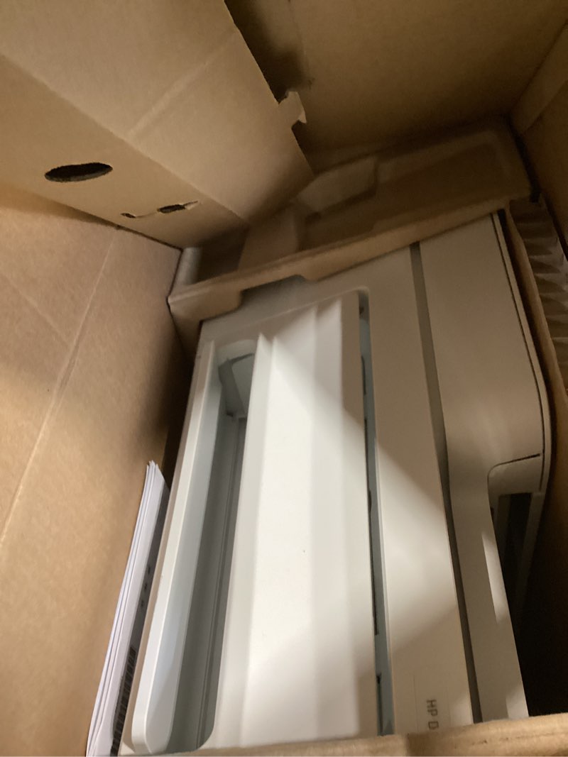 Condition photo showing New/Like New for hp deskjet 4255e wireless all-in-one color inkjet printer, scanner, copier, best-for-home, 3 month instant ink trial included. this printer is only 2.4 ghz capable. ai-enabled (588s6a)