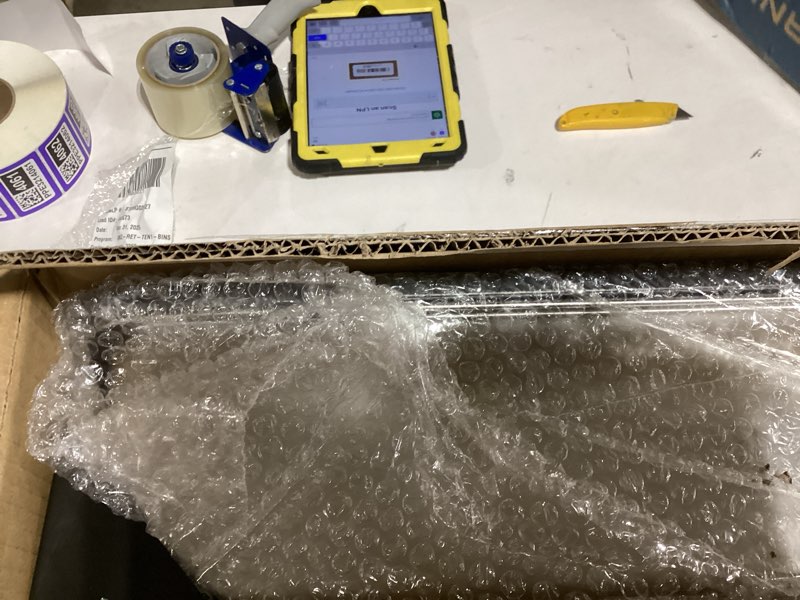 Condition photo showing As Is for ?Topyangs Stainless Steel Litter Box with Lid, 135° Flip-Top Enclosed Cat Litter Box, Odor-Control Metal Breeze System, Covered High Sides Anti-Spill, Cat Lover Gift, Black #3 Black