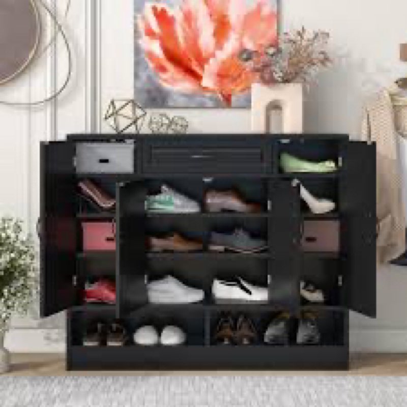 Modern Minimalist Style Large Capacity Shoe Cabinet