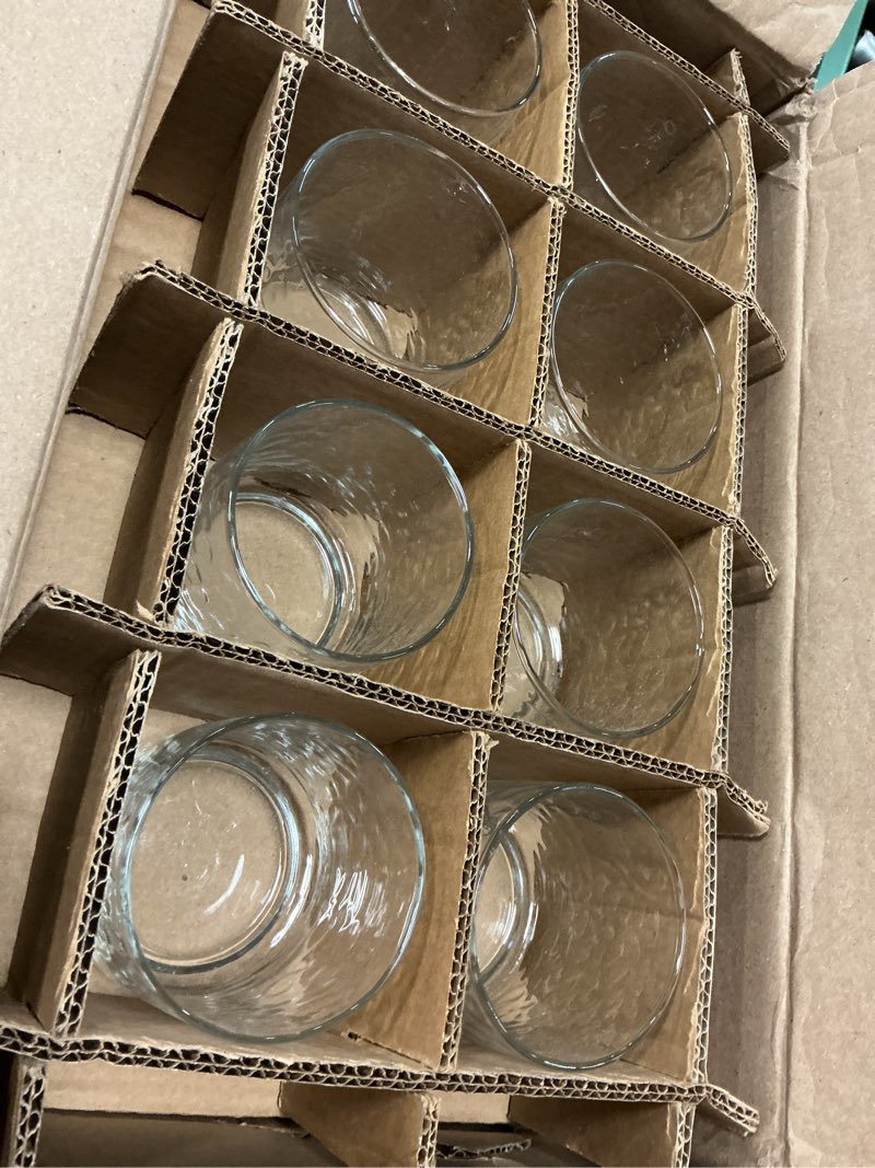 Condition photo showing Good Condition for anchor hocking brockhill drinking glasses (16-pieces, dishwasher safe) brockhill 16-piece set