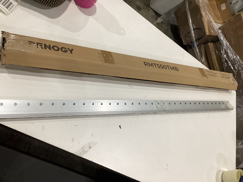 Condition photo showing As Is for item incomplete))))renogy 50in adjustable solar panel mount brackets with foldable tilt legs on any flat surface for rv, roof, boat, supports up to 320w, over 160w renogy n-type panels or 2 x 100w panels 50in adjustable tilt mount mount