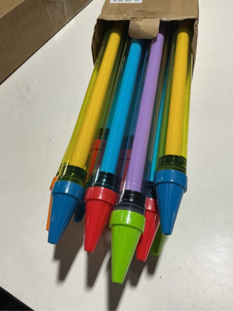 Condition photo showing Good Condition for boley crayon water blasters - 16 pack 23" super soaker water guns for kids & adults - big pool party game set, colorful squirt guns, outdoor fun, summer toys for beach, backyard, bbq, and more