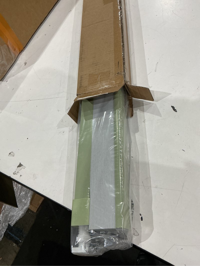 Condition photo showing Good Condition for lazblinds cordless cellular shades, no tools no drill blackout honeycomb shades pleated blinds for windows, 29" w x 64" h, green blackout-green 29'' w × 64'' h