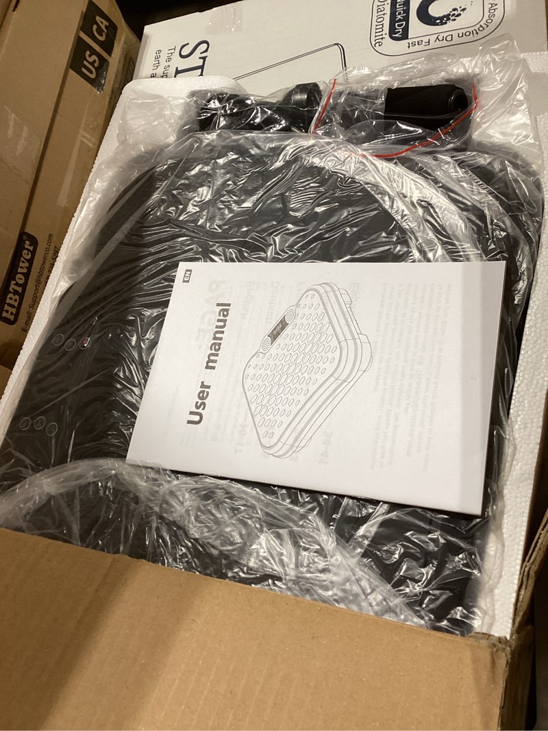 Condition photo showing Good Condition for Vibration Plate Exercise Machine, Vibrating Platform for Lymphatic Drainage Weight Loss, 250 Speeds Full Body Workout Vibrated Plates Fitness Platform for Home Women Men