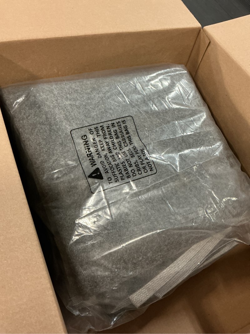 Condition photo showing Good Condition for non-slip rug pads 8 x 10 ft, 100% waterproof extra large area rugs non skid rug pad for all floors and finishes durable hardwood floor protective felt keeps rugs in place, safe and secure 8' x 10' (rectangular) 1/8" thick