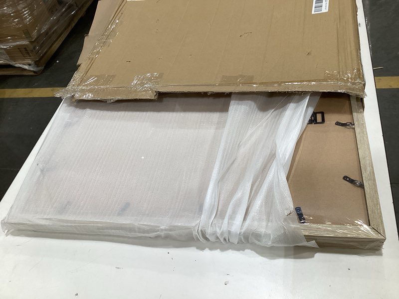 Condition photo showing Good Condition for 18x24 Frame Set of 3, Natural Wood Grain 18x24 Poster Frame for Gallery Wall Mounting (3 Pack,Natural) 18x24 - 3 pack Natural