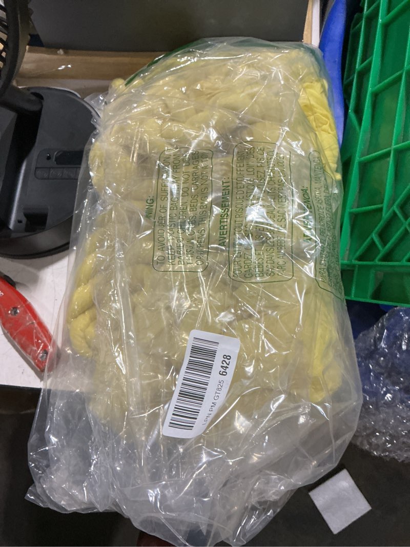 Condition photo showing Good Condition for showgeous 10 pack light yellow cheesecloth table runner, 10ft long semi-sheer boho or rustic gauze table runner wedding table decor for wedding decor arch draping bridal shower holiday party 10 pack pastel yellow cheesecloth table runner pale yellow table runner