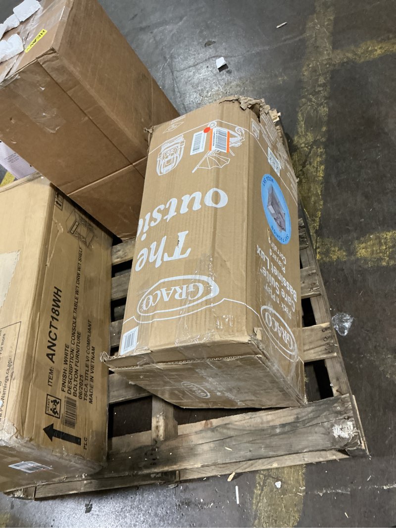 Condition photo showing As Is for Graco Pack 'n Play CareSuite Bassinet Lux Playard, Sky