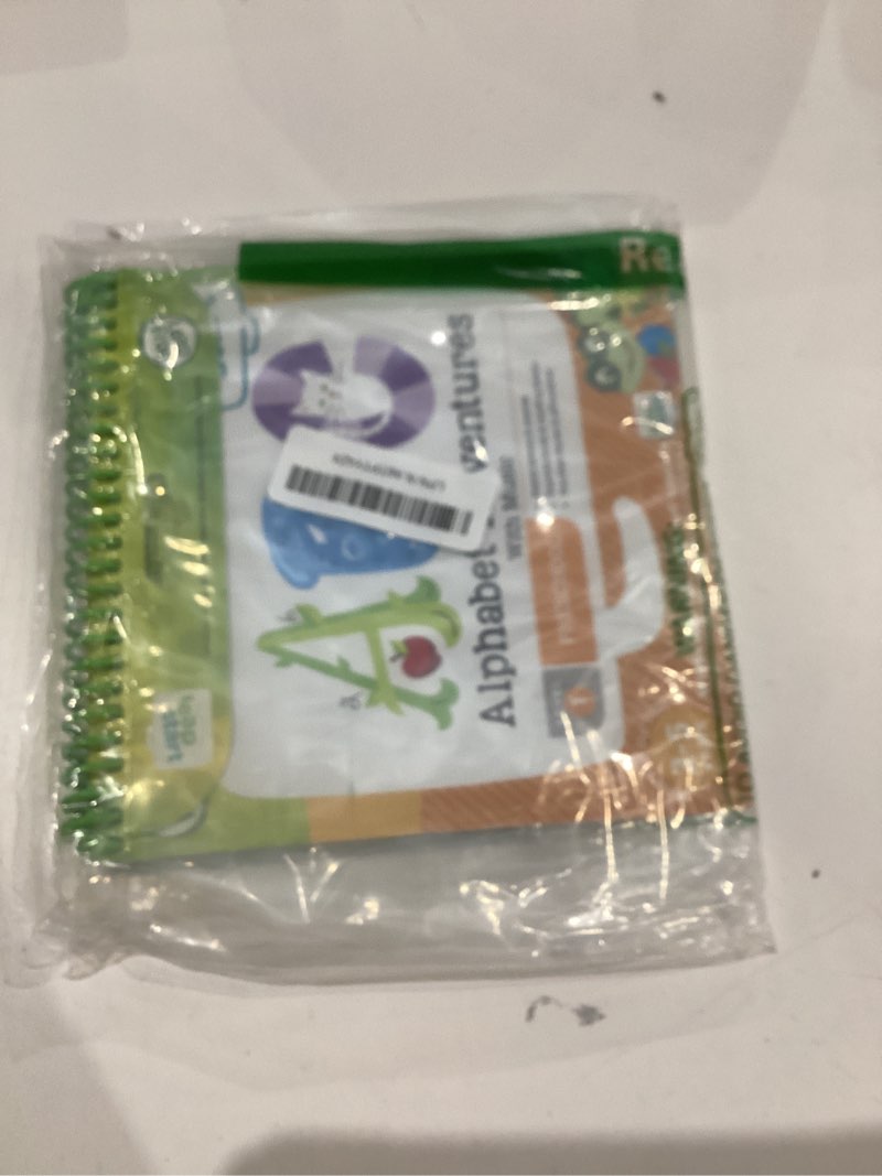 Condition photo showing Good Condition for LeapFrog LeapStart Preschool Activity Book: Alphabet Adventures and Music Alphabet Adventures With Music Level 1