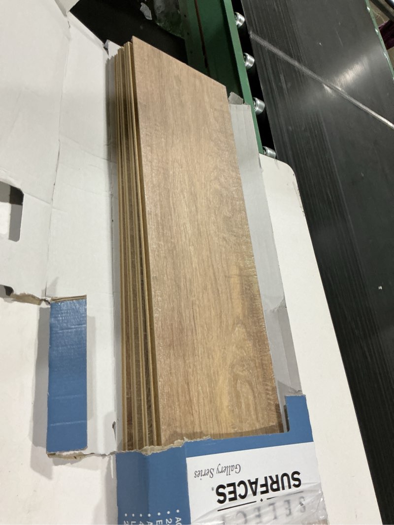 Condition photo showing As Is for select surfaces prescott gallery series laminate flooring