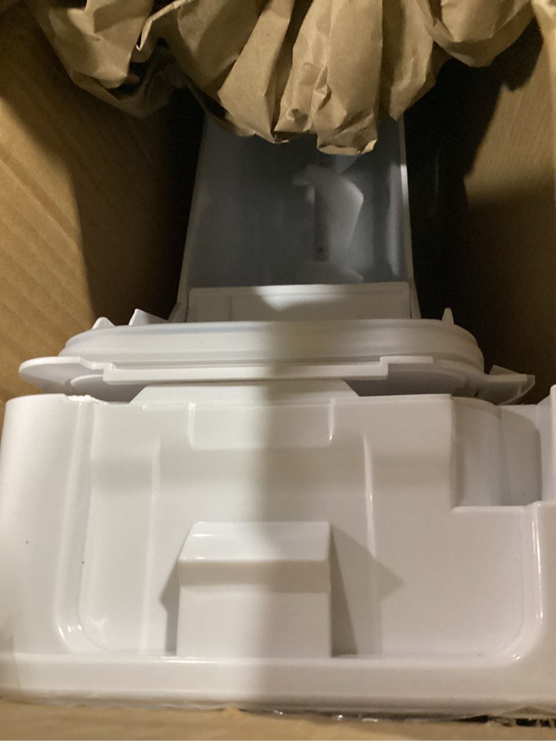 Condition photo showing As Is for da97-14474c, da97-14474a ice container, da97-12604d ice bucket compatible with samsung rf25, rf263, rf265, rf28, etc series refrigerators. part number: da97-21040a, ap6034185, etc-1 yr warranty