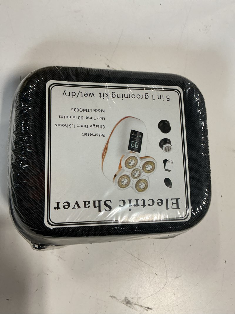 Condition photo showing New/Like New for clever bright electric razors for women with led display power prompt  wet & dry usb rechargeable shaver kits  white  bs9001