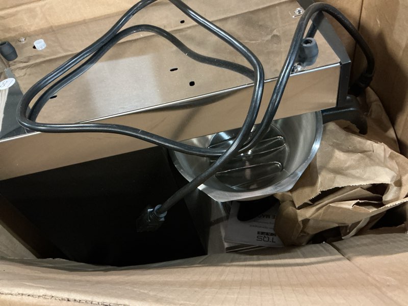 Condition photo showing Good Condition for Commercial Coffee Maker Stainless Steel - Double Coffee Machine for Office, Restaurant, Industrial Use - High Capacity Office Coffee Maker - TQS Cafe