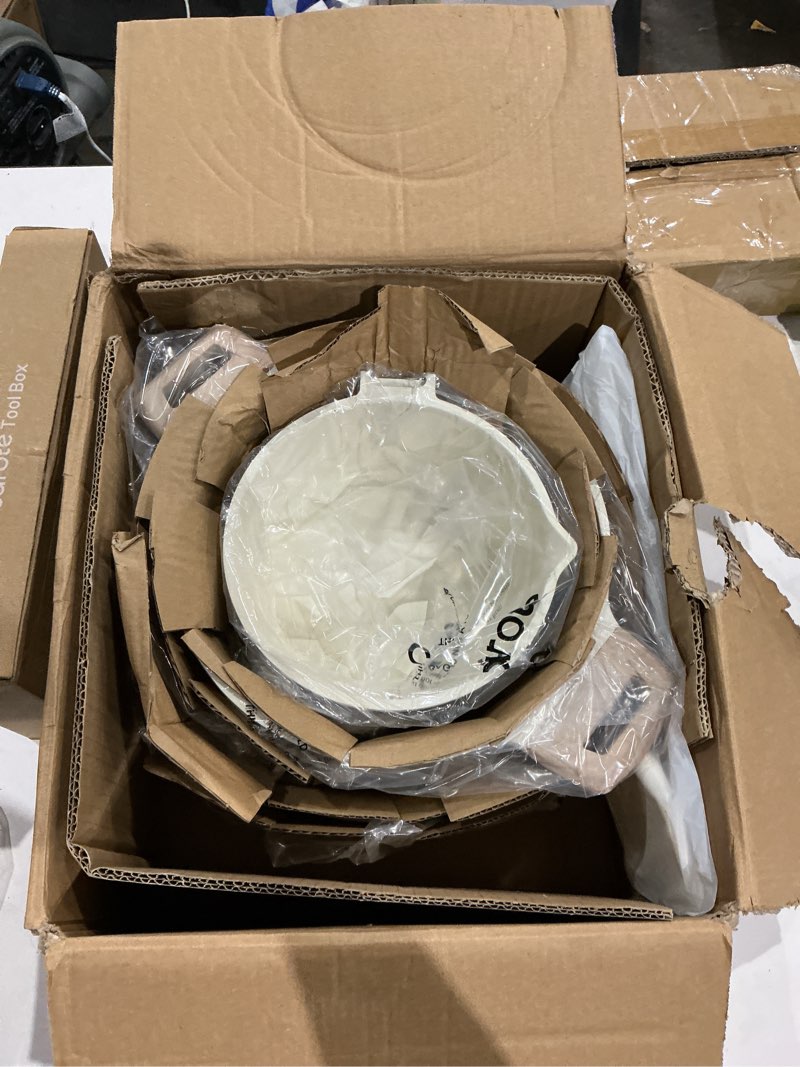 Condition photo showing As Is for carote 21pcs pots and pans set, nonstick cookware sets, 21 piece, cream white
