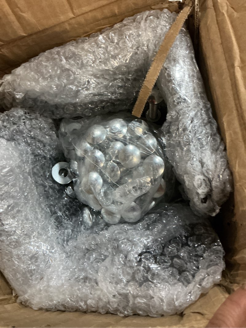 Condition photo showing Good Condition for 8pcs workbench brackets kit with screws 4x4 4mmthickness heavy duty corner brackets perfect for diy workbench projects