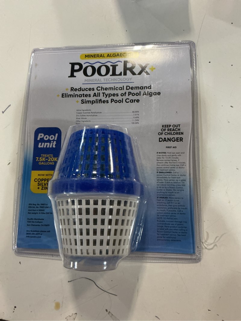 Condition photo showing New/Like New for PoolRX+ pool unit 7.5k-20k gallons 7,500 - 20,000 gallons 1 Unit