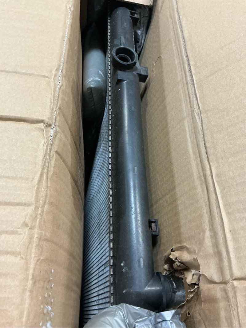 Condition photo showing As Is for dna motoring for 07-13 acura mdx zdx oe style aluminum core radiator replacement dpi 2938