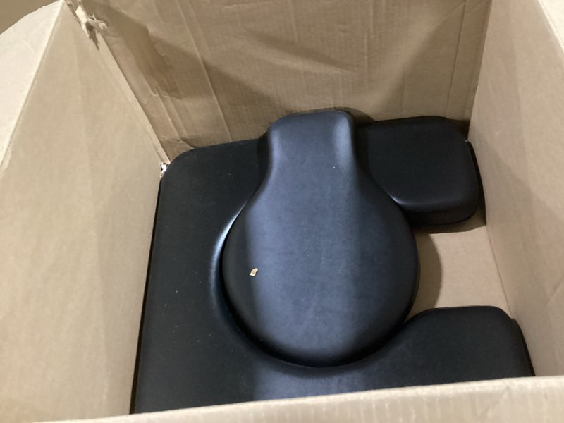 Condition photo showing Good Condition for Commode Seat Cushion, Super Soft Sponge Padded Commode Chair Seat Pad for Elderly/Handicapped/Disabled, Shower Wheelchairs, Toilet Chairs