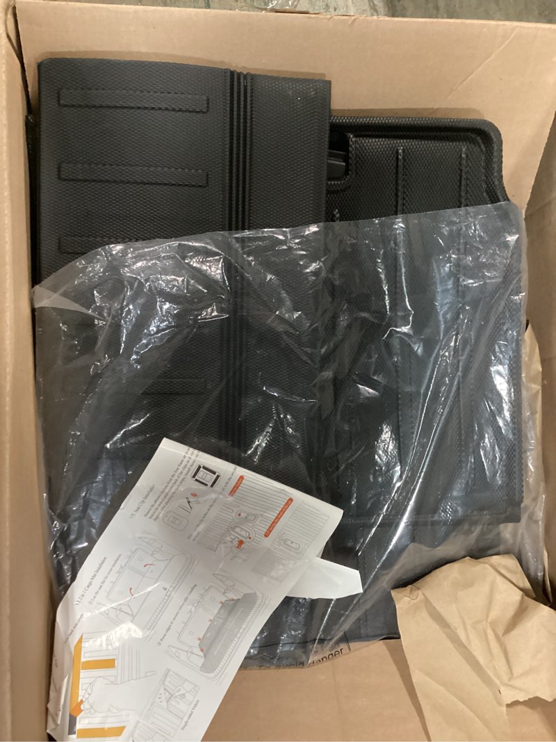 Condition photo showing As Is for powoq fuel cargo mat compatible with 2023 2024 2025 2026 honda crv trunk mat tpe trunk liner backrest cargo liner replacement for 2023 2024 2025 2026 honda crv accessories (fit fuel lower deck) trunk mat+backrest mat compatible with 2023-2026 fuel crv