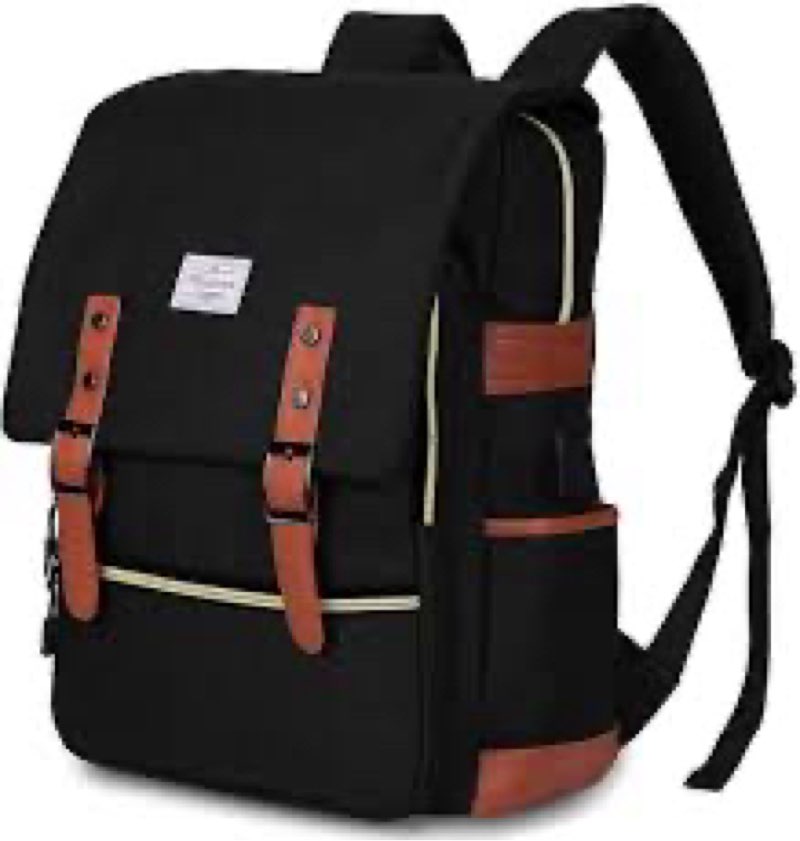 Modoker Vintage La..ook, Bookbag Black