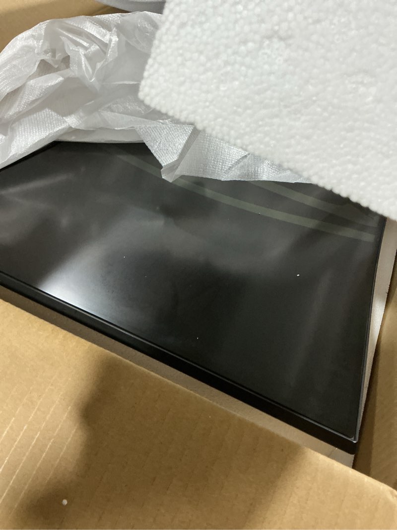 Condition photo showing As Is for samsung 32" odyssey g55c series qhd 1000r curved gaming monitor, 1ms(mprt), hdr10, 165hz, amd radeon freesync, eye care, glare free, sharp resolution ls32cg550enxza 32-inch