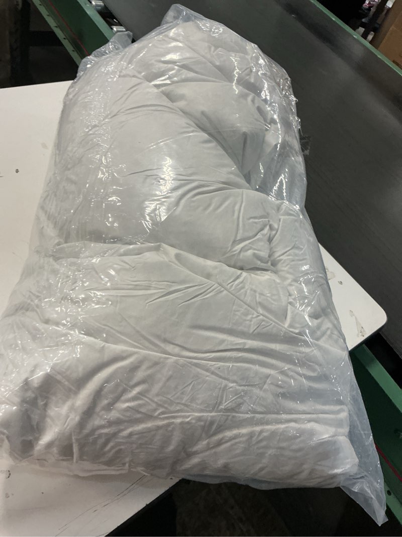 Condition photo showing Good Condition for MIULEE 24x24 Euro Pillow Inserts, Set of 2 Down Feather Throw Pillows for Couch Sofa Bed, Decorative Fluffy Throw Pillow Inserts Cotton Fabric,White 2 24x24 Inch