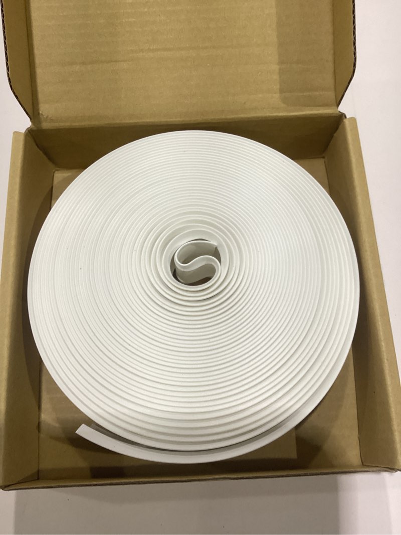 Condition photo showing New/Like New for rv trim molding, 1" white vinyl screw cover, rv camper travel trailer 25 ft | vinyl trim strips cover external screws, prevent them from rusting and enhance the appearance of the motorhome