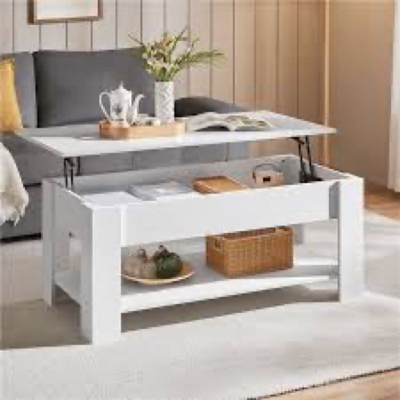 Ajeem Lift Top Coffee Table INCOMPLETE 