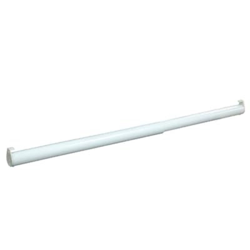  Project Source Closet Rod White Metal Closet Rod 18-in x 1.25-in