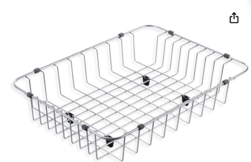 dish drying rack expandable dish drying rack over the sink dish rack in sink or counter dish drainer with removable utensil holder cooking accessories drain