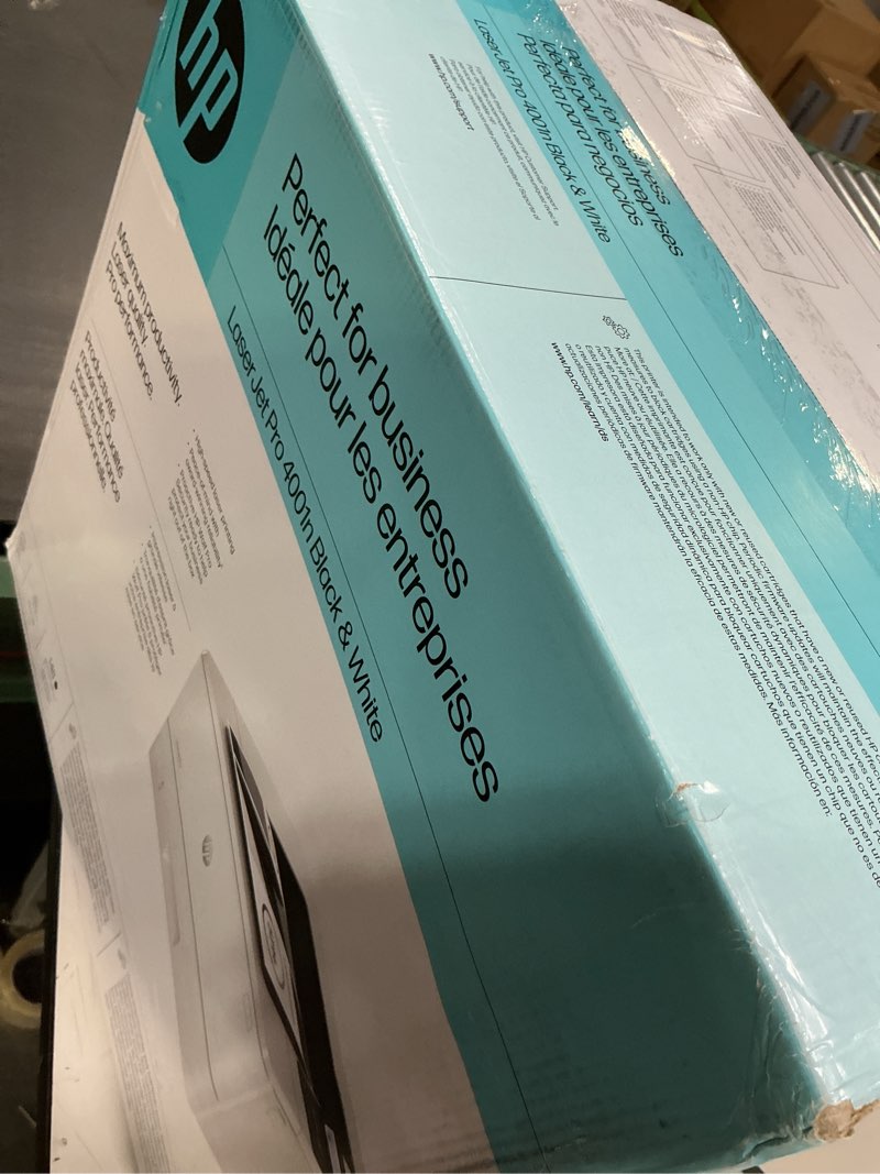 Condition photo showing Good Condition for HP Laserjet Pro 4001n Black & White Printer, Print, Fast speeds, Easy Setup, Mobile Printing, Advanced Security, USB, Ethernet Connection, Best-for-Office