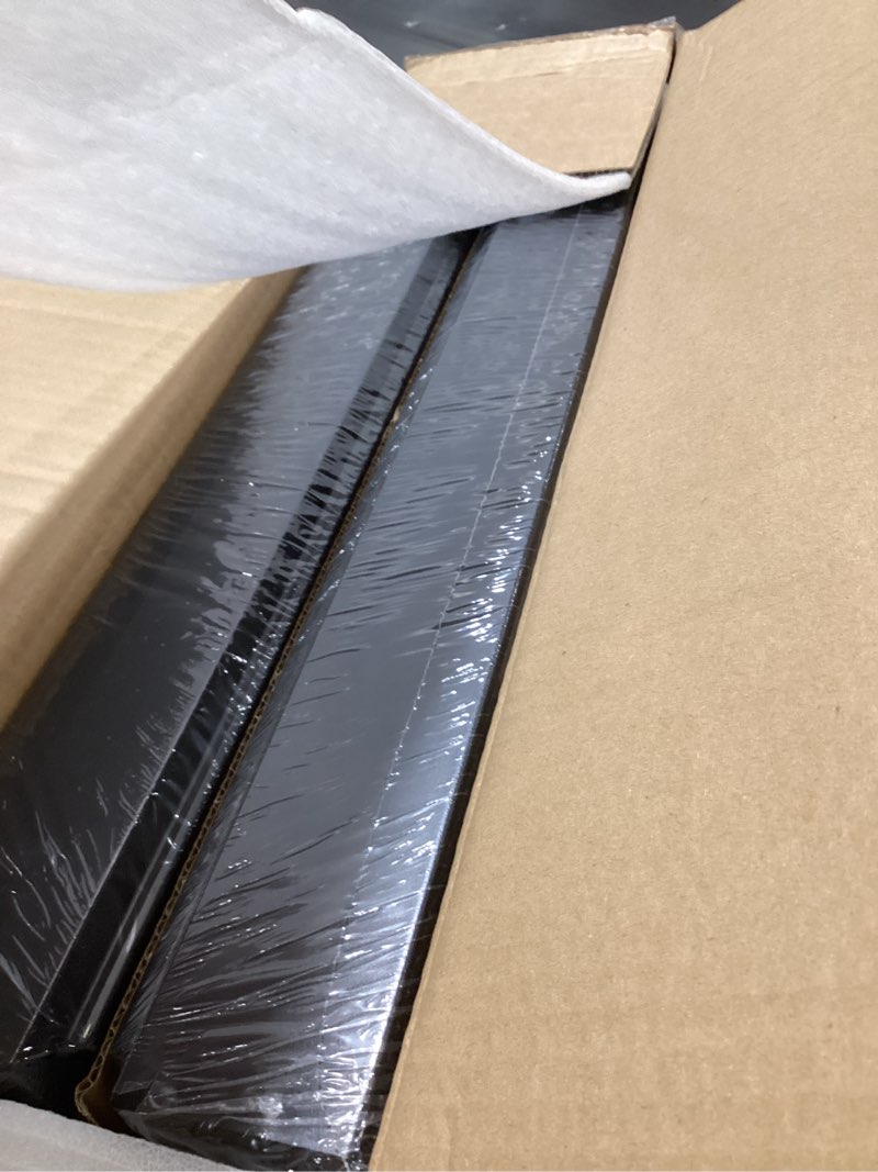 Condition photo showing Good Condition for seinloes 2pack expandable pull out cabinet organizer 21"deep with raising pad for framed cabinets, upgrade 3 slide rails slide out drawers, roll out shelves adhesive,adjustable width 12.05"-20.4"black black 21"d x 12.05"-20.4"w(2pack)