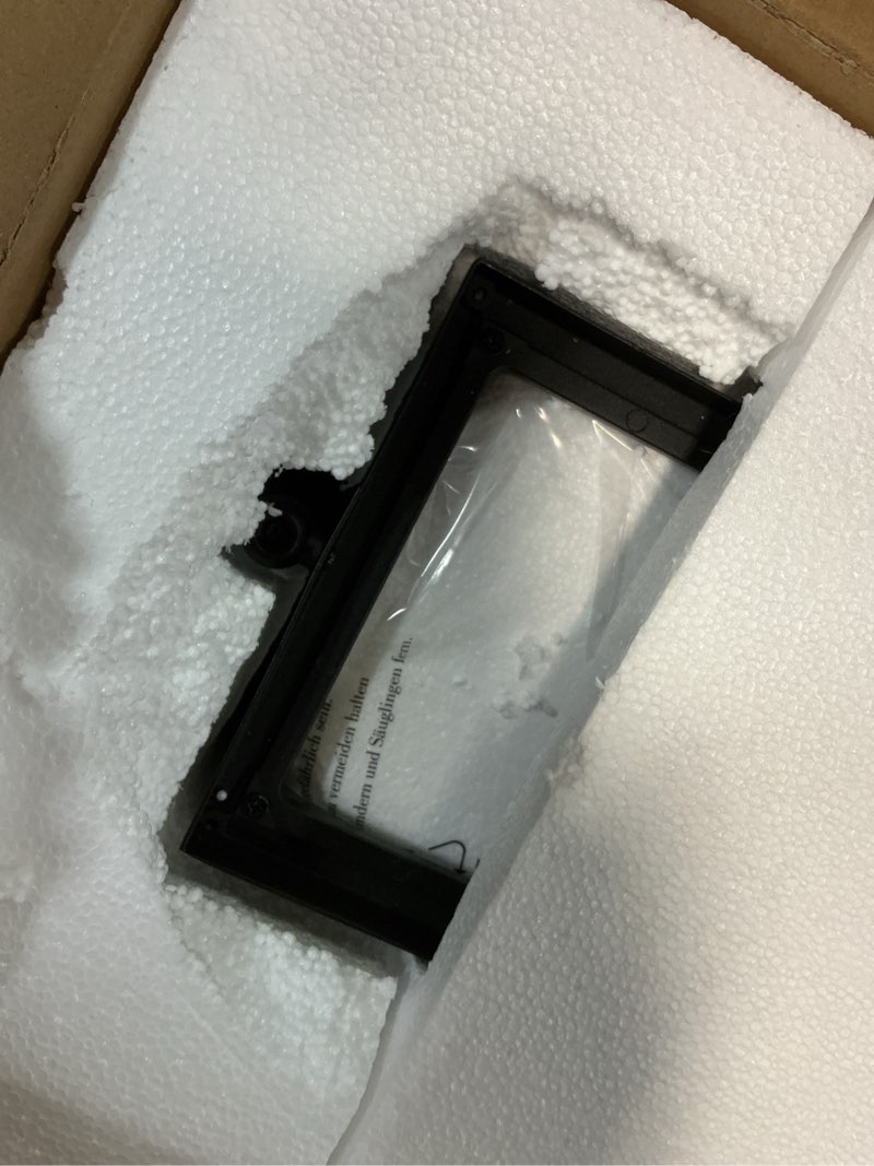 Condition photo showing Good Condition for zeyu 22 inch outdoor lights for house, 1-light outdoor wall sconce for house porch, die-cast aluminum with seeded glass, black finish, zw105b-m bk black - seeded glass 22.2 inch - no function